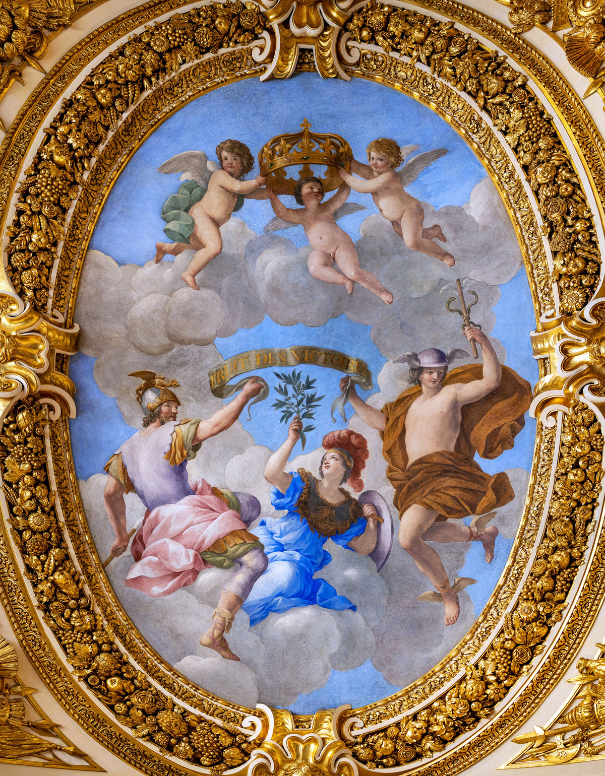 Allegory of the Treaty of the Pyrenees, Giovanni Francesco Romanelli, 1655–1658